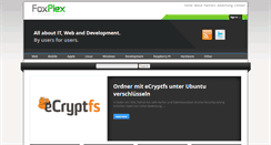 Desktop Screenshot of foxplex.com